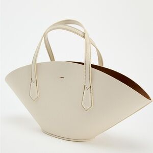 Zara Cream Tote Bag